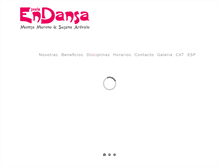 Tablet Screenshot of endansa.com
